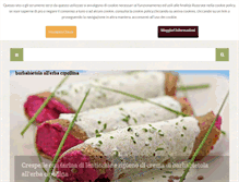 Tablet Screenshot of cucinaesalute.com